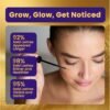 81btoellPFL._SL1500_.jpg Prostaglandin-Free Eyelash Growth Serum for Thicker Longer Healthier Lashes, Lash Enhancing Serum, Lash Boost, Eyelash Lift, Vegan & Cruelty-Free for Sensitive Eyes, 3ml, 90-Day Supply