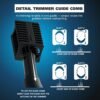 81cnBYzBi8L._SL1500_.jpg Wahl Pro Series® Rechargeable Eyebrow, Ear & Nose Hair Trimmer for Men – Painless DualTech® Eyebrow Trimmer & Facial Hair Removal Device – Model 3025656
