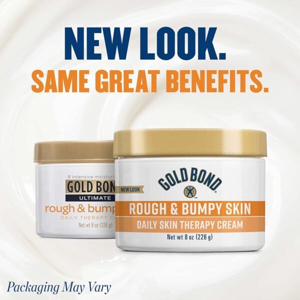 81dlK7nEwCL._SL1500_.jpg Gold Bond Rough & Bumpy Daily Skin Therapy Cream, 8 oz., With 7 Moisturizers & 3 Vitamins