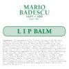 Mario Badescu Moisturizing Lip Balm for Dry Cracked Lips, Infused with Coconut Oil and Shea Butter, Ultra-Nourishing Lip Care Moisturizer for Soft, Smooth and Supple Lips