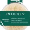 EcoTools Dry Brush, Gentle Exfoliating Scrubber for Skincare and Beauty, Pore Cleansing, Pink
