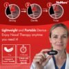 Original NoMore Red Light Therapy for Nose – LED Nasal Device for Dry Nose & Sinus Comfort, No More Colds, USB-Rechargeable Light Therapy