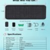 Red Light Therapy Pad for Body, 180W LED Red & Infrared Light Device Mat with 660nm & 850nm Wavelengths for Waist Back Shoulder Muscle Pain Relief FSA HSA Eligible
