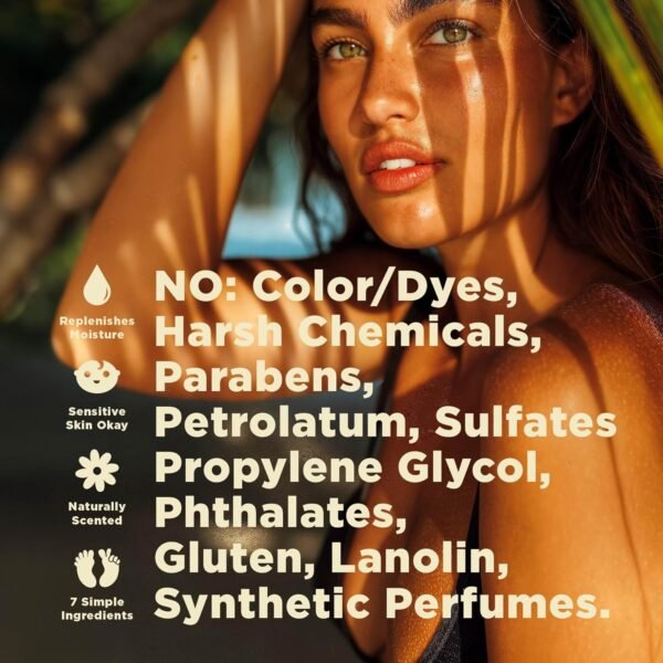 Sun & Done Whipped Beef Tallow for Skin - After Sun Care with 7 Simple Ingredients Including Shea Butter & Coconut | Sun Burn Healing Cream, After Tanning Lotion, After Sun Lotion, Gel, Moisturizer