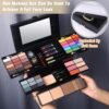 Professional Makeup Kit for Women Girl Full Kit with Mirror 60 Colors All in One Make up Gift Set Included Eyeshadow,Blusher,Highlighter,Compact Powder,Brow Powder,Lipstick,Glitter,Eyeliner,Mascara 02