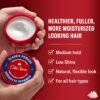 Old Spice Classic Pomade for Men, Medium Hold, Low Shine, Men's Hair Styling, 2.22 Oz