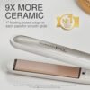 81ghXiZ-XVL._AC_SL1500_.jpg Remington Shine Therapy 1 inch Hair Straightener Iron, Flat Iron Infused with Argan Oil & Keratin, Professional Ceramic Flat Iron for Less Frizz, Shines and Smooth, Styling Tools