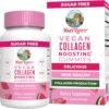 81gj81-LX9L._AC_SL1500_.jpg MaryRuth Organics Vegan Collagen for Women & Men, Collagen Boosting Gummies, Skin Care, Lysine, Vitamin C, Vitamin A, Amla, Supplement for Hair & Skin, Vegan, Non-GMO, Gluten Free, 90 Servings