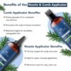 Botanic Hearth 100% Pure Rosemary Oil For Hair (6.7 fl oz) Infused With Biotin, Jojoba & castor Oil | Nourishing & Volumizing | Non GMO Verified