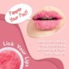 Watermelon Sugar Lip Scrub for Women Dry, Cracked and Dark Lips – Lip Scrubber Exfoliator and Organic Lip Scrubs Exfoliator and Moisturizer with Lip Brush – Vegan, Cruelty-Free Lip Care Products (20g)