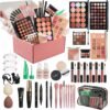 All in One Makeup Kit for Women Full Kit,Makeup Set for Women, Includes Eyeshadow Palette/Foundation/Lipstick/Eyeliner/Mascara/makeup Brush,Makeup Gift Set for Christmas & Birthday&Holiday&Everyday.