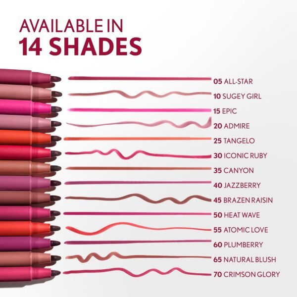 81j16yspEhL._SL1500_.jpg COVERGIRL Outlast, 05 All-Star, Lipstain, Smooth Application, Precise Pen-Like Tip, Transfer-Proof, Satin Stained Finish, Vegan Formula, 0.06oz