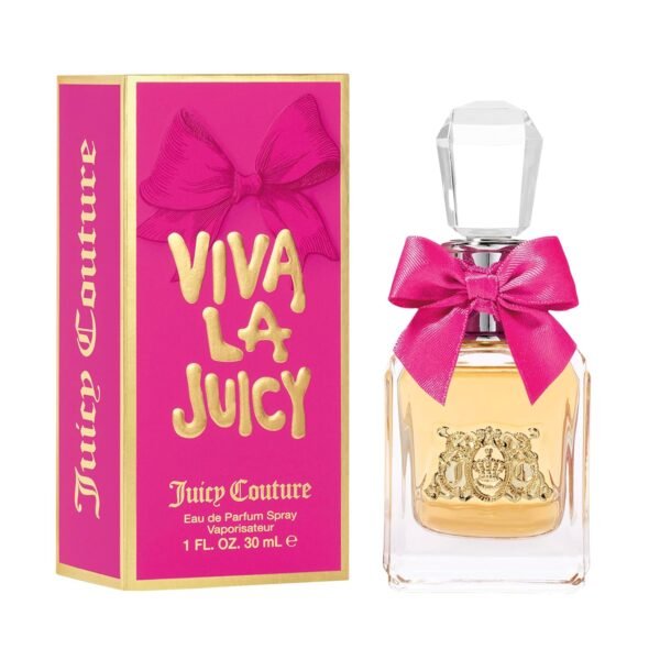 81k2ycaPThL._SL1500_.jpg Juicy Couture Viva La Juicy Eau De Parfum, Women's Perfume with Notes of Mandarin, Gardenia & Caramel, Floral & Sweet, EDP Spray