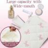 81kVN0xv0gL._AC_SL1500_.jpg Quilted Makeup Pouch,Cotton Puffy Makeup Bag, Coquette Cosmetic Bag for Women and Girls, Aesthetic Organizer Bag, Cute Flower Travel Toiletry Bag