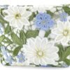 81ld7tx-ML._AC_SL1500_.jpg Flower Makeup Bags Travel Large Floral Cosmetic Bag for Women Cute Makeup Pouch Zippered Portable Toiletry Bag Lace Trendy Aesthetic Make up Organizer Bag Cosmetic Pouch for Purse