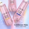 Olay Super Serum Body Wash for Extra Dry Skin, 24hr Long Lasting Hydration, 5+ Ingredient Serum Complex for Bright Even Firm Luminous Skin, 18.5 fl oz