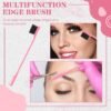 81muirPPNaL._SL1500_.jpg Boao 10 Pcs Hair Styling Kit - Detangler, Wide Tooth Comb, Teasing Brush, Rat Tail Comb, Edge Brush, Alligator Clips for Curly, Wet Hair - Gift for Women & Girls (Pink)