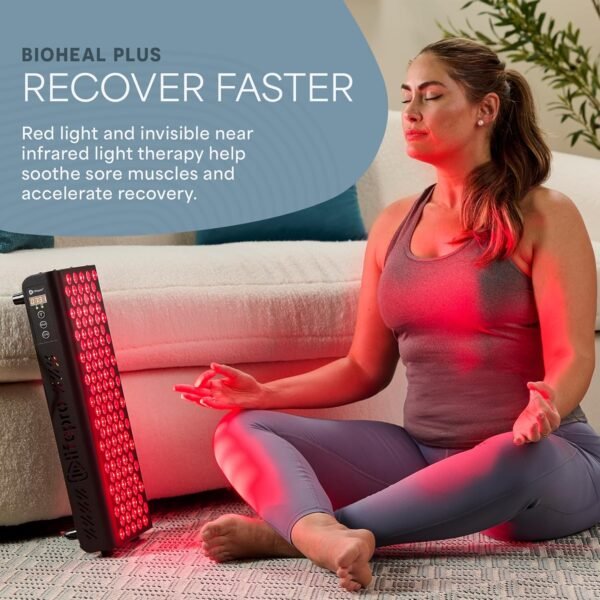 81mv6CUoFHL._AC_SL1500_.jpg Lifepro Red Light Therapy for Body, Face - Near Infrared Light Therapy Panel - Lessens Pain, Inflammation, Skin Health - 660nm and 850nm Red and Near Infrared LEDs to Improve Circulation
