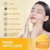 Turmeric Face Cream for Face & Body - All Natural Turmeric Skin Brightening Lotion - Cleanses Skin, Fights Acne, Evens Tone, Fades Scars, Sun Damage, & Age Spots - Pure Turmeric Cream with Vitamin C