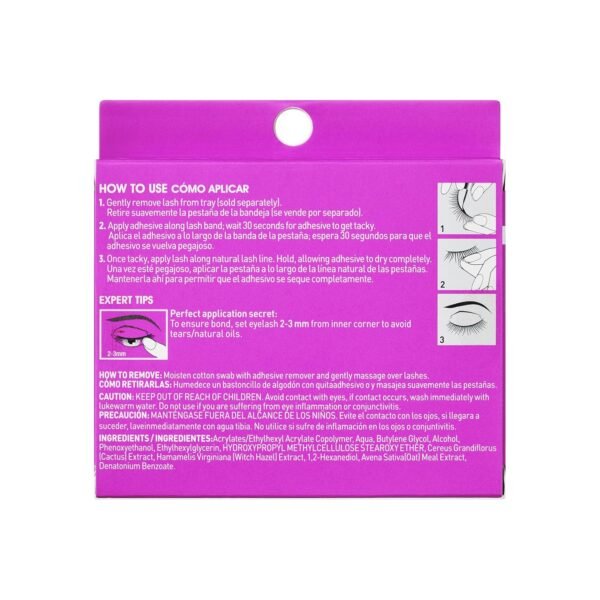 81nXa0QyLL._SL1500_.jpg KISS Super Stick 5-Day Extended Wear Strip Lash Adhesive, Quick Drying Lash Glue, Witch Hazel & Cactus Extract Infused, Brush Applicator, Net Wt. 4.8g (0.17 oz.), Clear