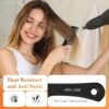 81o6w4KZusL._SL1500_.jpg SALONSILK 4PCS Professional Comb Set, Wide Tooth Rat Tail Fine Tooth Hair Combs, Braiding Cutting Barber Styling Curly Parting Set for Men and Women