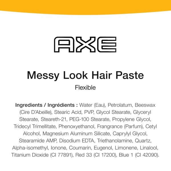 81o7aKf9DuL._SL1500_.jpg AXE Styling Flexible Hair Paste Urban Messy Look 2 Count for An Instant Texture Boost Hair Styling Made Easy 2.64 oz
