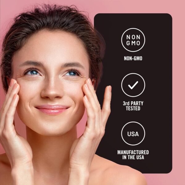 NatureWise Collagen Gummies - Hydrolyzed Collagen Gummies - Type 1 & 3 Peptides for Women + Biotin, Vitamin C, E, & Zinc for Hair Skin and Nails Support - 60 Count[1-Month Supply]