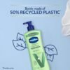 81pH6h6kjzL._SL1500_.jpg Vaseline Intensive Care Body Lotion for Dry Skin Soothing Hydration Lotion Made with Ultra-Hydrating Lipids + 1% Aloe Vera Extract to Refresh Dehydrated Skin 20.3 oz, Pack of 3 (packaging May Vary)