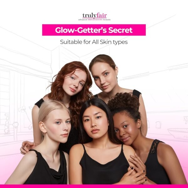 Vitamin C Brightening Serum for women - Hyaluronic Acid Serum for Skincare - Brightening, Anti-Wrinkle Serum - Hydrating, Anti-Ageing Serum - Paraben-free - 1 oz