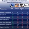 81pVn7G2CjL._AC_SL1500_.jpg Self Haircut Kit for Men | 2Pcs SelfCut Guide for Men: Neckline Shaving Template & Fade Guide | Adjustable Size Hair Fade Tool & Stable Neck Line Up Tool | Hair Cut for Kids & Seniors