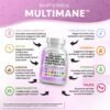 Clean Nutraceuticals Collagen Pills 1000mg Biotin 10000mcg Keratin Saw Palmetto Hyaluronic Acid - Hair Skin & Nails Vitamins & DHT Blocker with Vitamin E Folic Acid Pumpkin Seed MSM - 90 Count