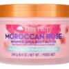 Tree Hut Moroccan Rose Whipped Shea Body Butter, 8.4oz, Lightweight, Long-lasting, Hydrating Moisturizer with Natural Shea Butter for Nourishing Essential Body Care
