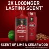 Old Spice Hand, Face & Body Lotion for Men, 24/7 Lightweight Moisturization with Amazing Scent, Instant Absorption, For All Skin Types, Swagger with Cedarwood Scent, 16 oz