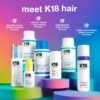 K18 Leave-In Molecular Hair Mask, Repairs Dry or Damaged Hair, Reverse Hair Damage from Bleach, Color, Chemical Services & Heat