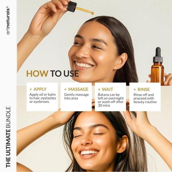 81t1g5ji7PL._SL1500_.jpg Batana Oil for Hair Growth – 4Pc Set: Raw Batana oil 4oz + 4.2oz Paste, Lash Wand & Brow Brush– Organic Dr. Sebi Inspired Products from Honduras –100% Unrefined Miracle for Scalp, Edges & Eyebrows