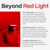 Red Light Therapy Sleep Device – Patented & Award Winning 630nm Pure Red Light Lamp Sleep Aid to Support Deep Relaxation – Red Light for Sleep Lamp Backed by Science for Adults & Kids