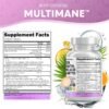 Clean Nutraceuticals Collagen Pills 1000mg Biotin 10000mcg Keratin Saw Palmetto Hyaluronic Acid - Hair Skin & Nails Vitamins & DHT Blocker with Vitamin E Folic Acid Pumpkin Seed MSM - 90 Count
