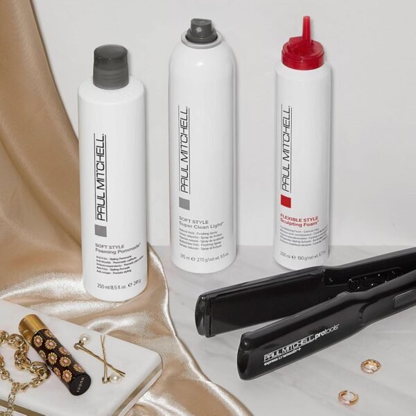 Paul Mitchell Foaming Pommade, Anti-Frizz, Light Hold, For Wavy, Curly + Coarse Hair