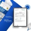 81ur2wtW-L._AC_SL1500_.jpg The Intelligent Health Collagen Peptides Powder, 45 Servings, Hydrolyzed Collagen, Type I & III, Grass Fed, Unflavored, Gluten Free, Keto/Paleo, 10g Servings, 15.9 Oz, Skin Support, Hair, Nail, Joints