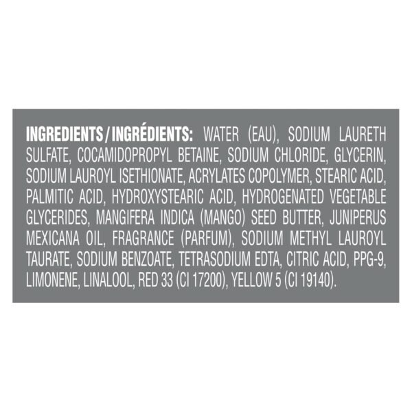 DOVE MEN + CARE Body and Face Wash Rejuvenating Mango + Cedarwood 3 Pack for Men, with 24-Hour Nourishing Micromoisture Technology, 30 oz