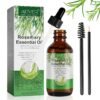 81wb9N3KhnL._SL1500_.jpg Rosemary Oil for Hair Growth 2.02 Fl Oz, Rosemary Essential Oil for Eyelashs, Eyebrows, Face, Skin Care, Body Massage, Aromatherapy, Hair Loss Treatment, Nourishes The Scalp, Improve Blood Circulation