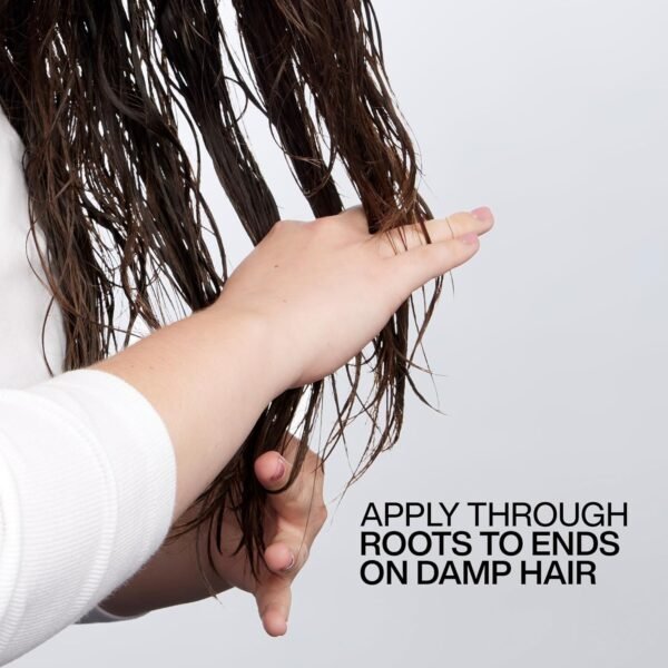 Redken Big Blowout Heat Protection Jelly For All Hair Types - Blowdry gel, Offers Shine and Texture with Frizz Control, Provides Volume for Fine Hair