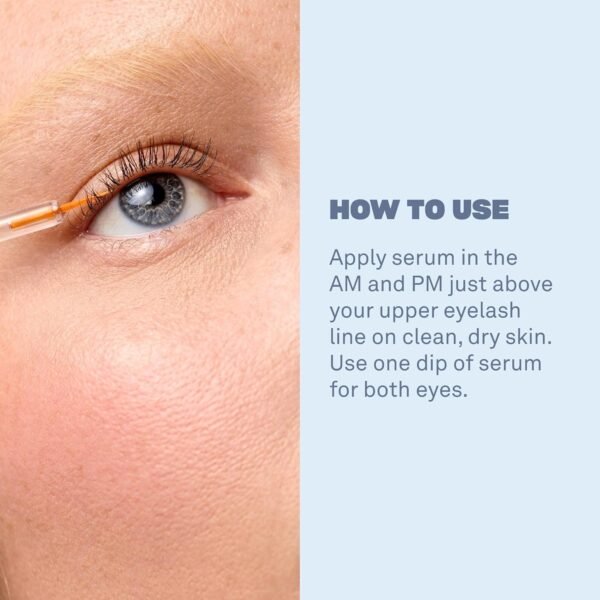 BABE ORIGINAL Renewing Lash Serum – Peptide-Infused Eyelash Serum for Fuller, Longer-Looking Natural Lashes, Lash Enhancing Treatment with Nourishing Botanicals, Vegan & Cruelty-Free Gentle