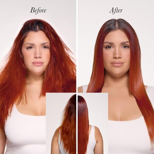 81xDhx6bHpL._SL1500_.jpg L'ANGE HAIR Glass Hair Thermal Blowout Primer | Heat Protectant Spray Frizz Control Hair | Heat Protectant Shine Enhancer | Blow-Dry Support Thermal Styling Mist Smooth Finish | 5 fl oz Bottle