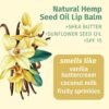 81xngdI0lzL._SL1500_.jpg Hempz NEW Vanilla Lip Butter Balm, Soothing and Hydrating Lip Care for Men or Women, .44oz