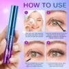 Lash Serum, 5ml Eyelash Growth Serum, Promote Eyelash Growth and Gently Nourish Eyelashes, Make Your Eyelashes Thicker and Longer in 4 Weeks