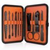 Wild Willies 10-Piece Pedicure & Manicure Kit for Men & Women - Includes Nail Clippers, Scissors, Tweezers, Files - Compact Travel Nail Grooming Kit, Mens Nail Care Set