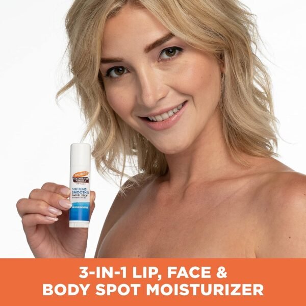 912zCe54TCL._SL1500_.jpg Palmer's Cocoa Butter Formula Moisturizing Swivel Stick with Vitamin E, Lip Balm for Beach Bag, Face & Body Moisturizer Stick, Ideal for Treating Dry Skin Patches (Pack of 3)