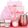 Valentine's Day Gift for Her Wife Girlfriend, Birthday Gifts for Women,Relaxing Spa Gift for Women,Unique Happy Birthday Bath Set Gift Box for Her Mom Sister Best Friend,Mothers Day Gifts for women 40th 50th 60th Birthday Gifts Self Care Gifts