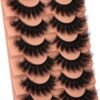 91BrFyQRgVL._SL1500_.jpg Mink Lashes Full Volume False Eyelashes 18mm Dramatic Faux Mink Eyelashes Natural Look Cat Eye Volume Eye Lashes Multipack by Focipeysa